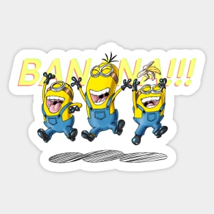 BANANA!!!! Sticker